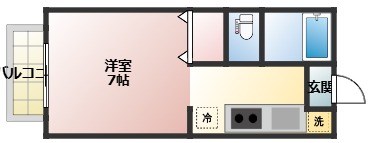 アヴァンセの間取り写真