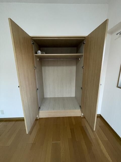 収納　十分な収納スペースがあります