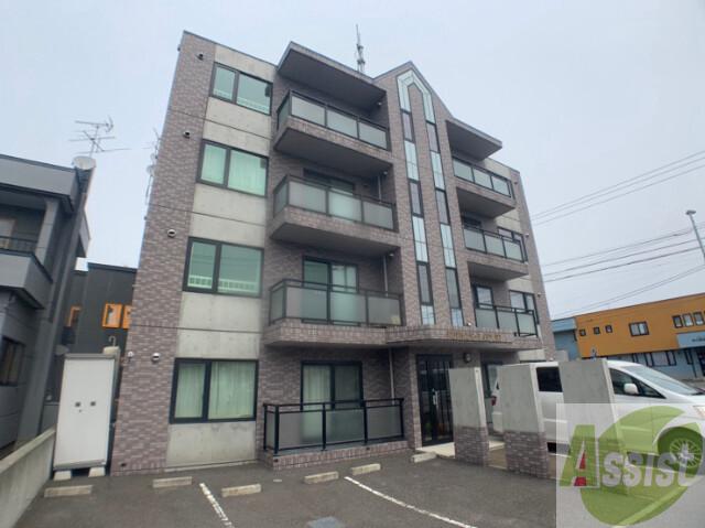 建物外観　札幌市北区新琴似十一条「ルピナスティーコート」