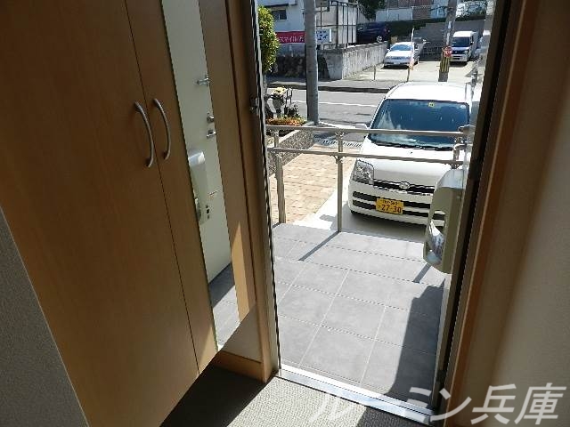 グランクレールの玄関写真