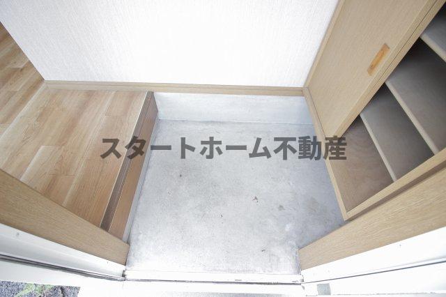 玄関　落ち着いた玄関です