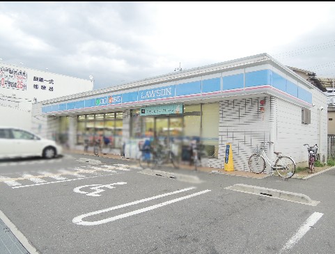 コンビニ　ローソン 八尾青山店（コンビニ）まで618m