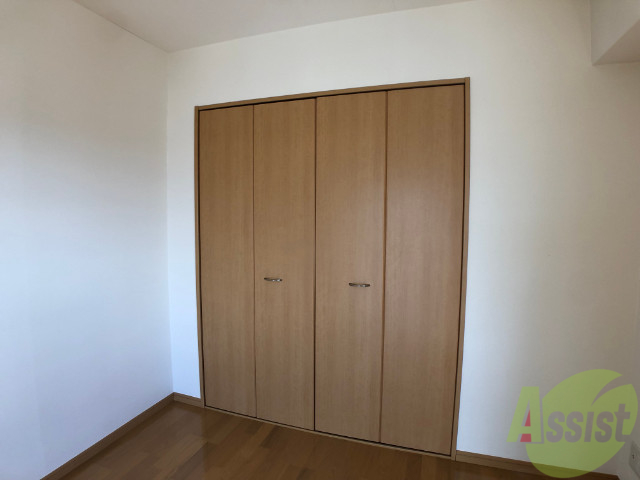 収納　クローゼットがありました。お洋服や荷物はここへ。