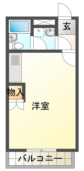 アンヘルの間取り写真