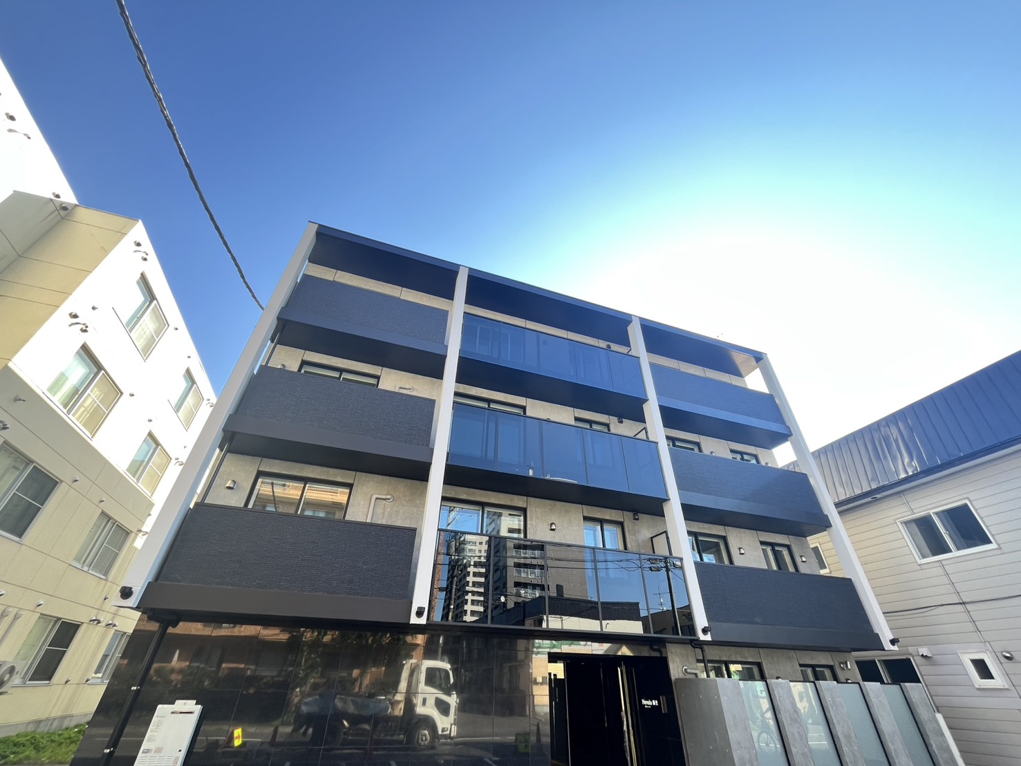 建物外観　建築時名称「アルファスクエア北37西9」