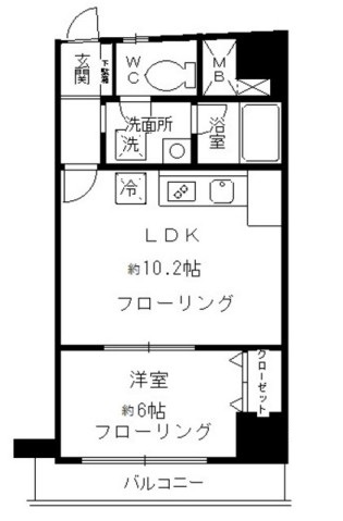 ローズガーデンの間取り写真