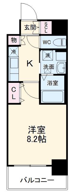 レジデンシア小牧駅前の間取り写真
