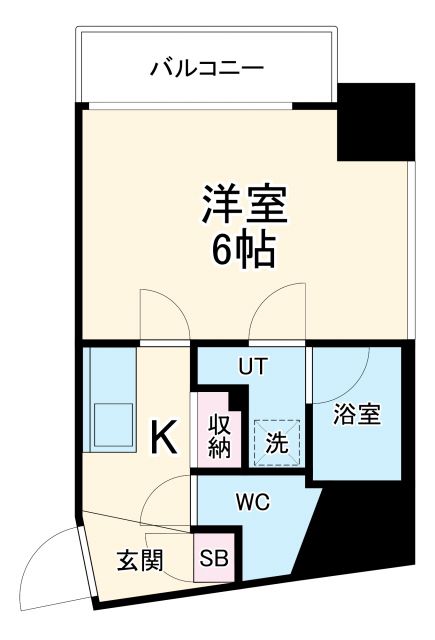 Luce Shinfukushimaの間取り写真