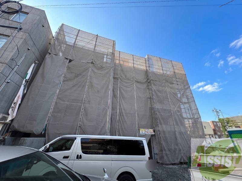 地下鉄東豊線 月寒中央駅 徒歩6分 4階建 新築の外観写真