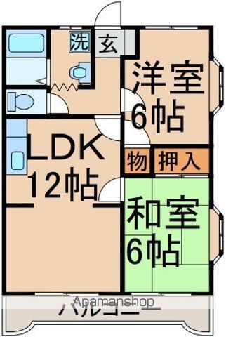 CASA MIRA1の間取り写真