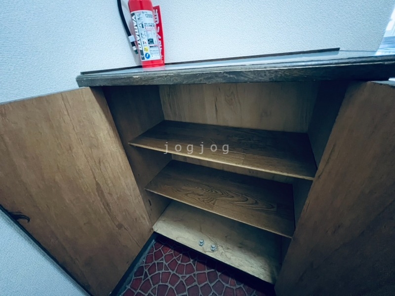 セキュリティ　シューズクローゼット付きです。