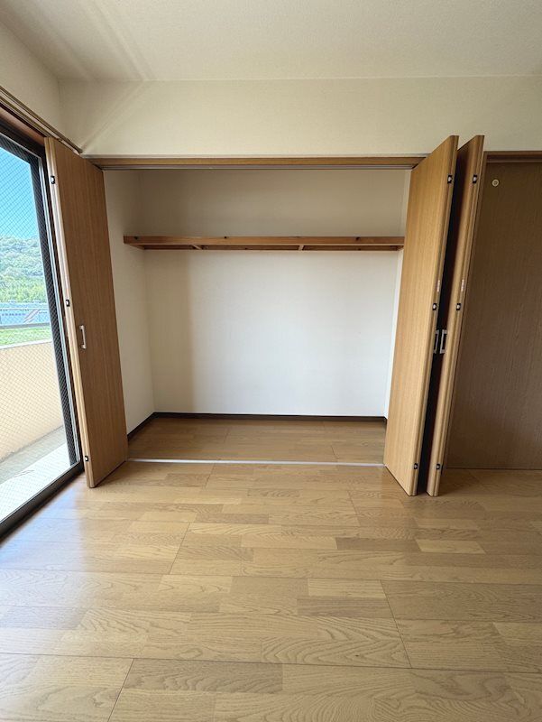 収納　荷物が多い方でも安心のクローゼット付き