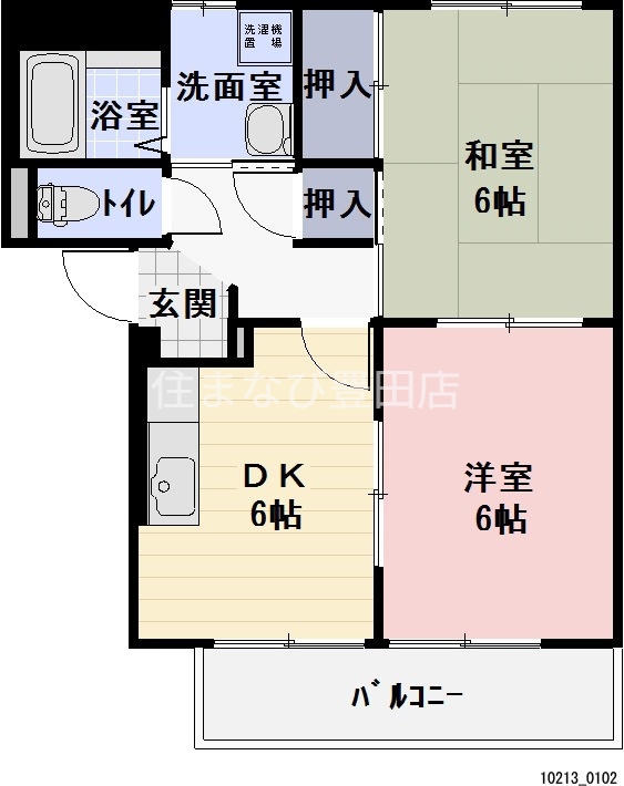 NEXT山ノ手IIの間取り写真