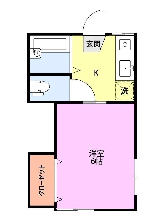 イヴリンの間取り写真