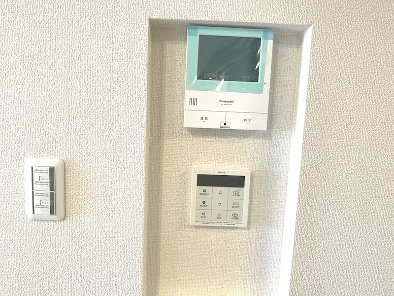 セキュリティ　TVモニターホン・給湯コントロールパネル