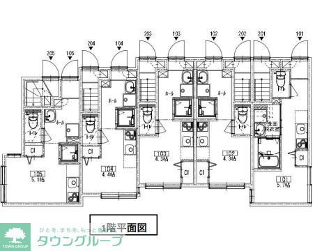 ソルナクレイシア笹塚の間取り写真