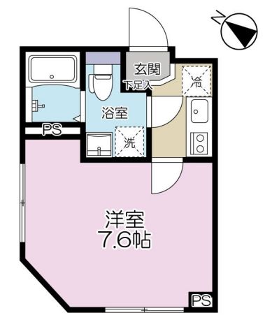 Fleur千歳船橋の間取り写真