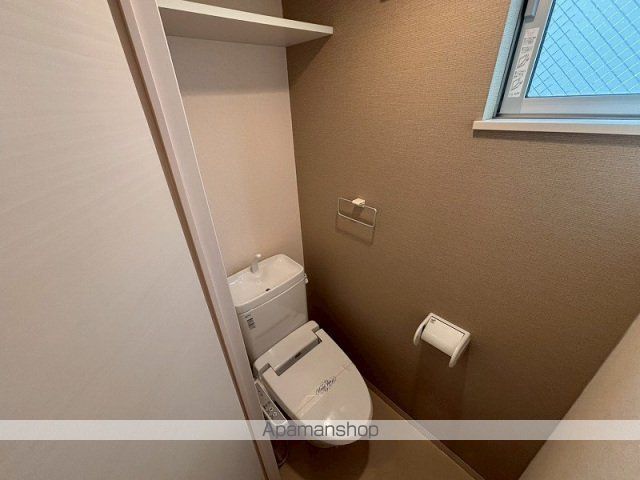 地下鉄箱崎線 千代県庁口駅 徒歩3分 2階建 築16年のトイレ写真