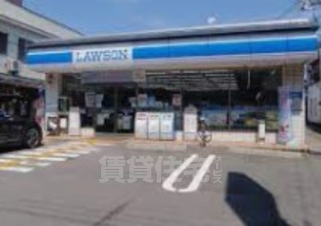 コンビニ　ローソン　千本一条店（コンビニ）まで198m