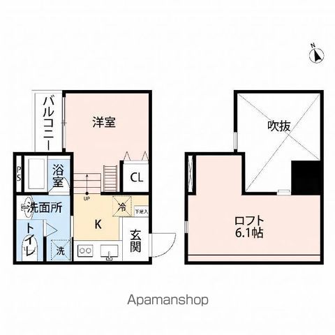 ＪＲ阪和線 富木駅 徒歩5分 2階建 築12年の間取り写真