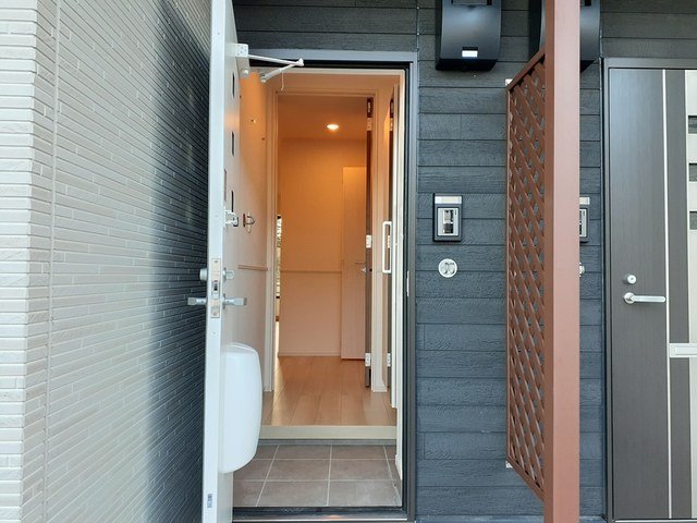 玄関　毎日通る玄関はこちらです