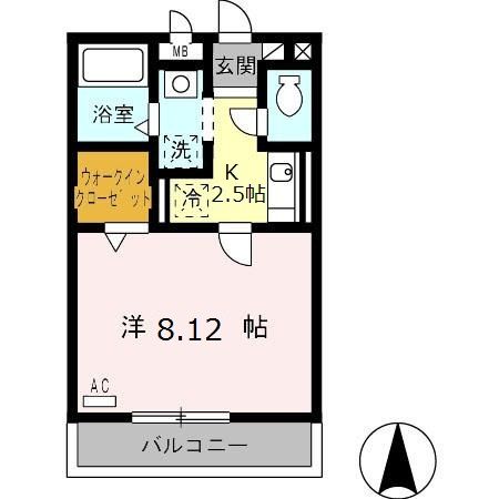 Sunmall Yuugi Vの間取り写真