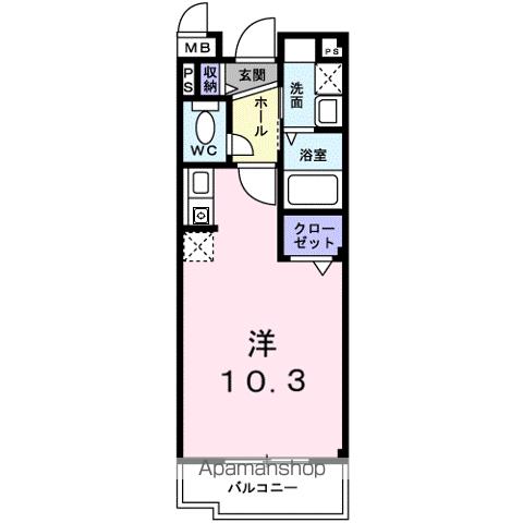 カルムアビタシオン大将軍の間取り写真
