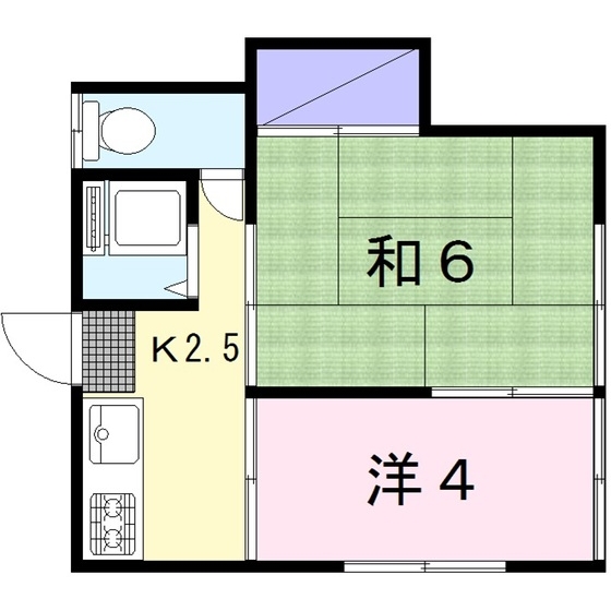 有宏荘の間取り