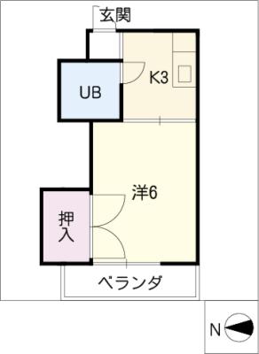 ハイツサイトウの間取り