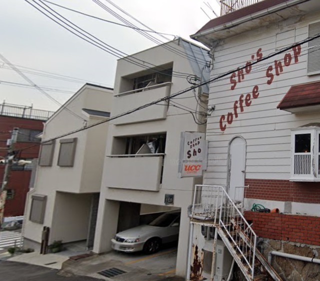 神戸市灘区上野通のマンションの建物外観