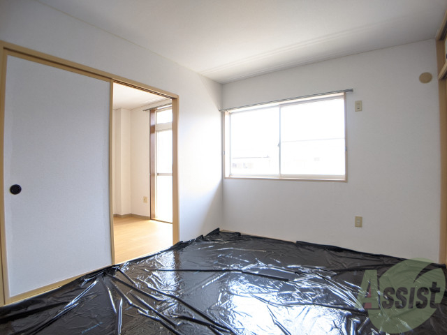 その他部屋・スペース　６帖の和室です。日差しがあり明るい印象でした。