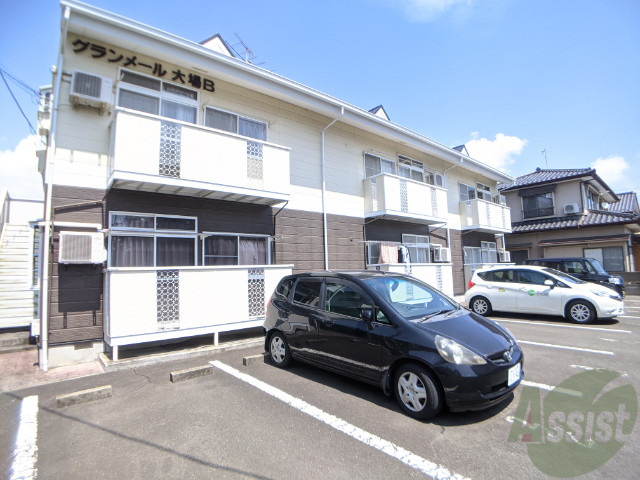 建物外観　多賀城市八幡庚田「グランメール大場Ｂ」