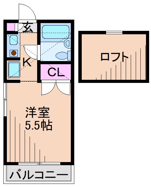 フローラ大倉山_間取り_0