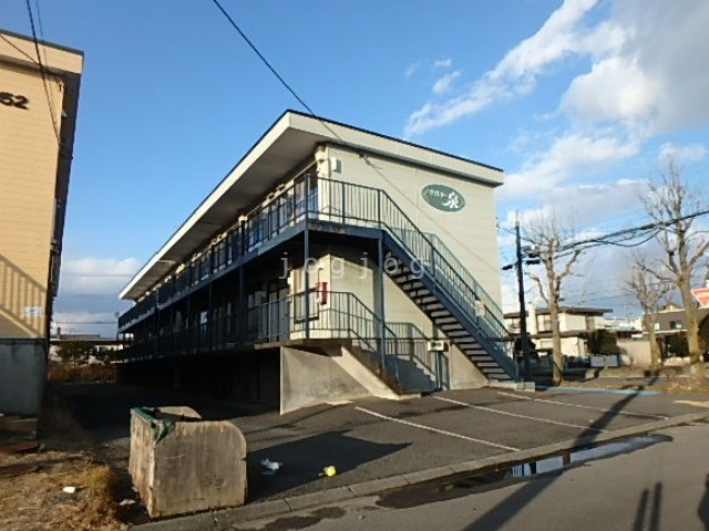 苫小牧市泉町のアパートの建物外観