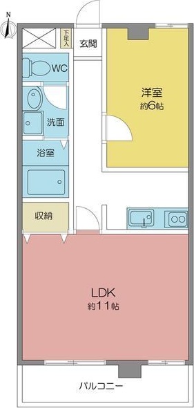 ベルコートの間取り