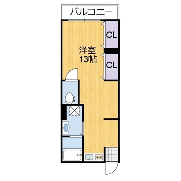 姫路市手柄のマンションの間取り