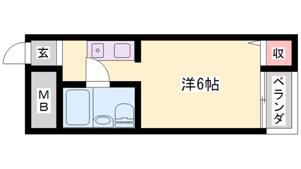 リバティ２１の間取り