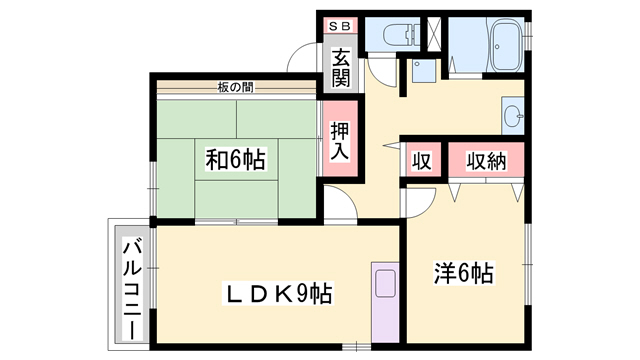 リバーコートの間取り