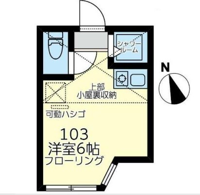 横須賀市長浦町のアパートの間取り