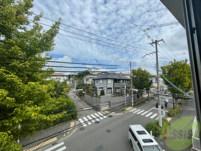 【芦屋市岩園町のマンションの眺望】