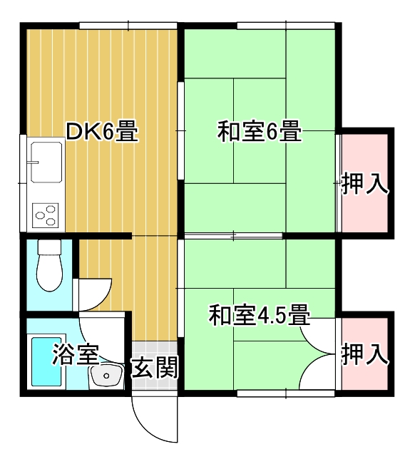 石井ハイツの間取り