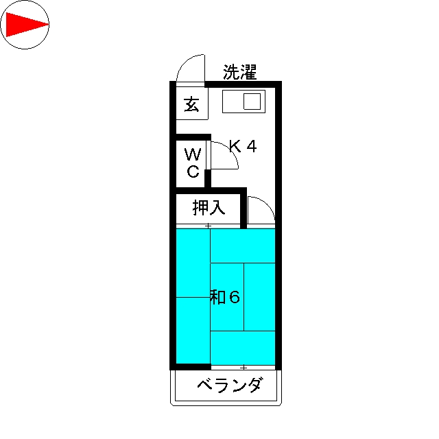 寿荘の間取り