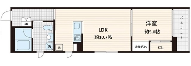 Fullea白金台の間取り