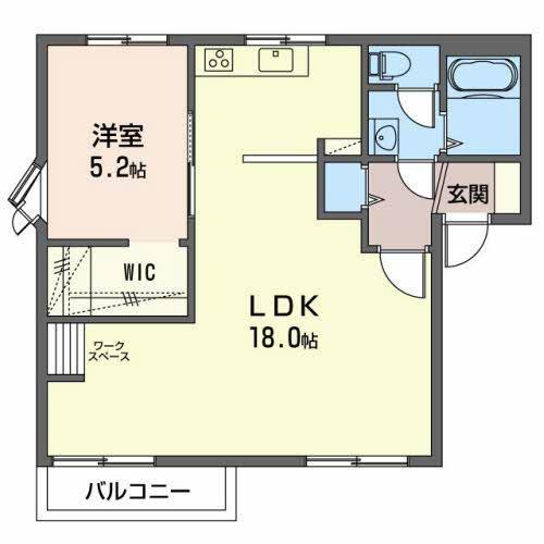 フレグランス西添Ｂの間取り