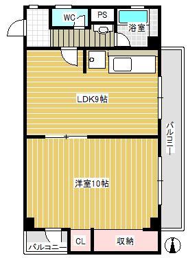 ＣＬＥＯ石坪の間取り