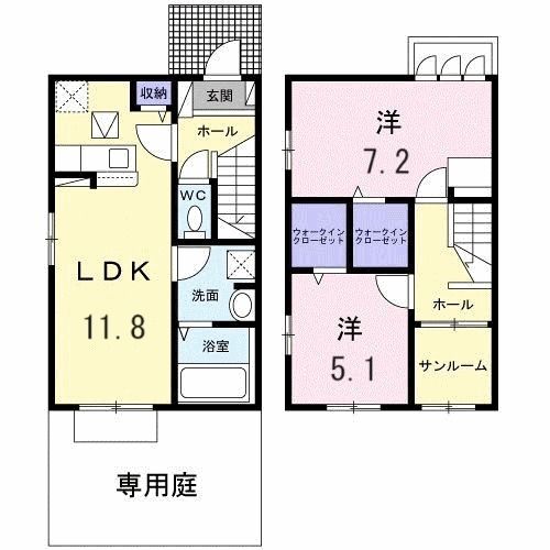 マルワ　オータムの間取り