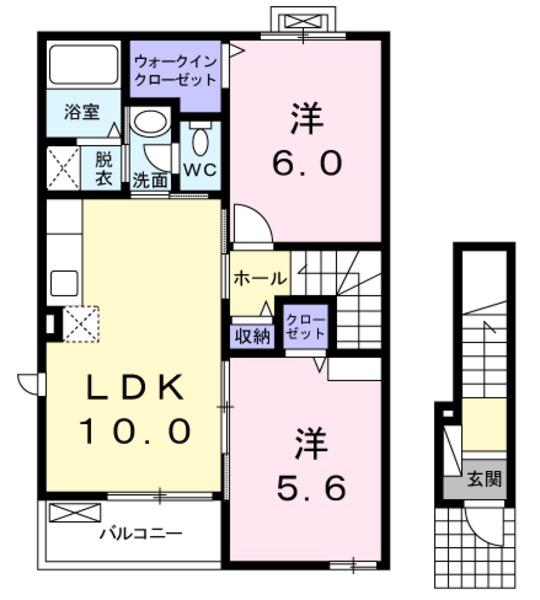 プラシードの間取り