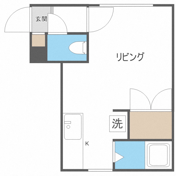 ラヴェール元町の間取り