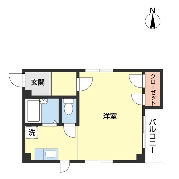 スカイハイツIの間取り