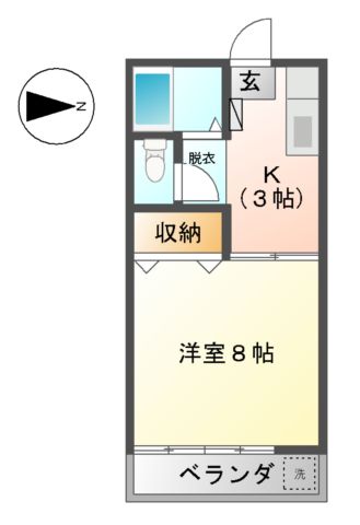 エクセルの間取り